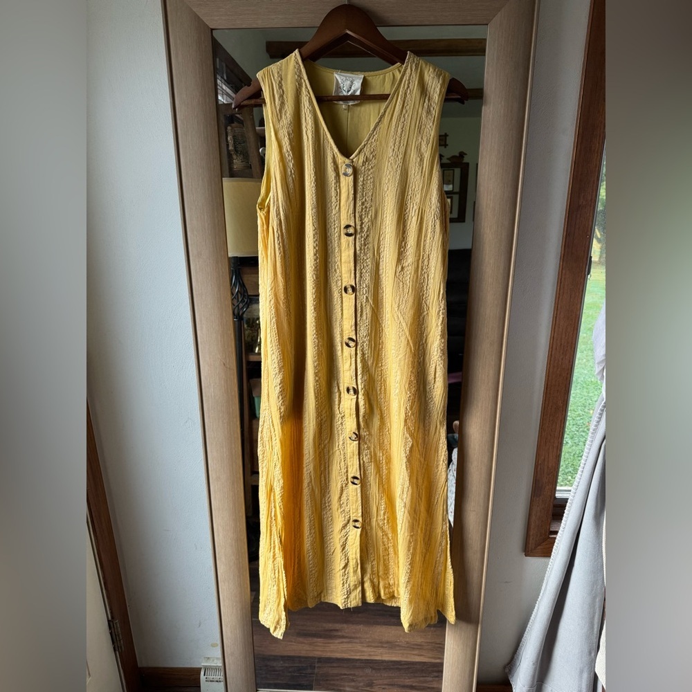 Fantastic Fawn Cotton Maxi Jumper Dress large